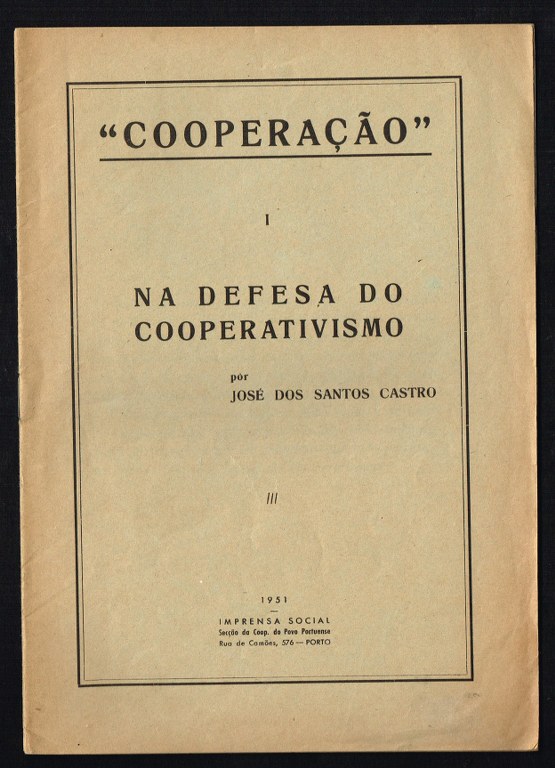 COOPERAO - NA DEFESA DO COOPERATIVISMO